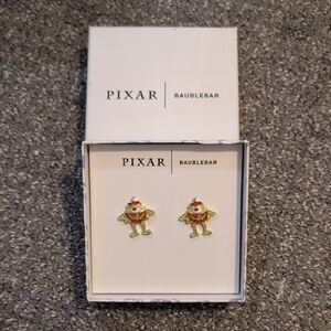 Pixar BaubleBar Monsters Inc Pumpkin Halloween Earrings NIB